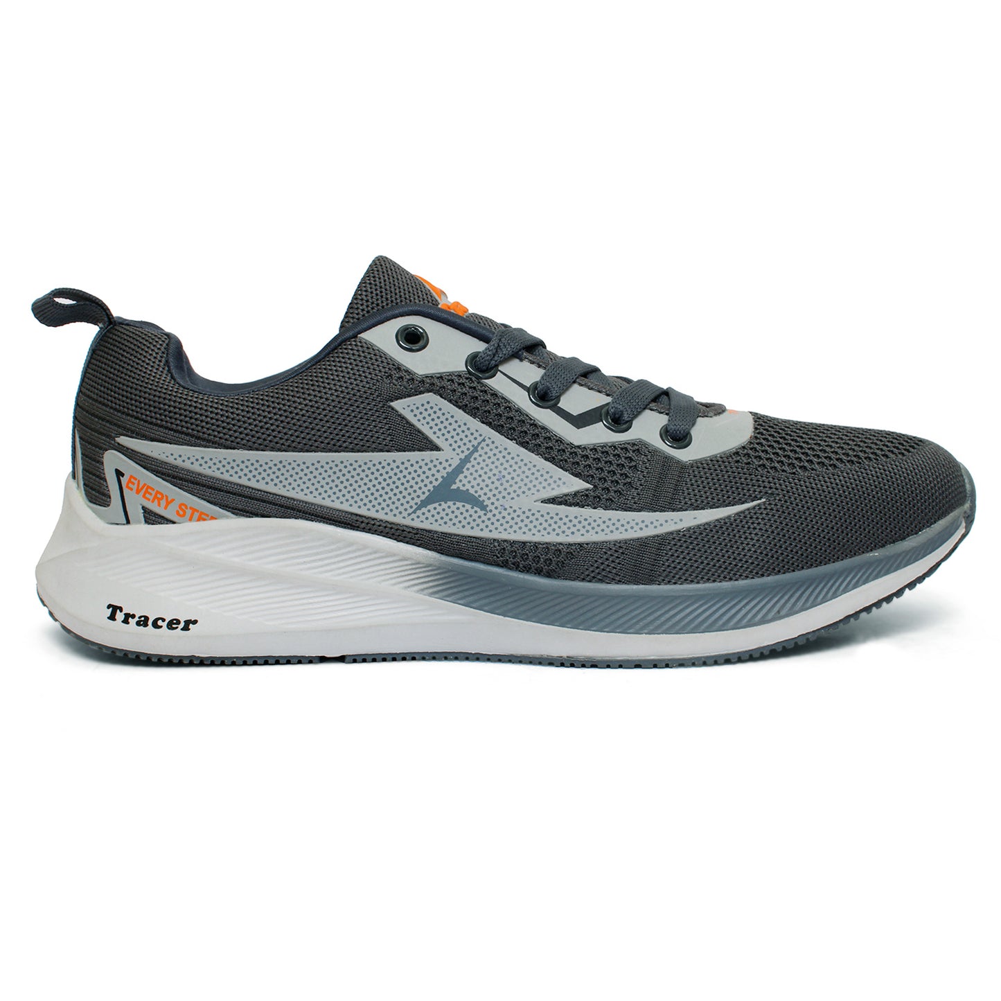 Running Shoes Grey Orange