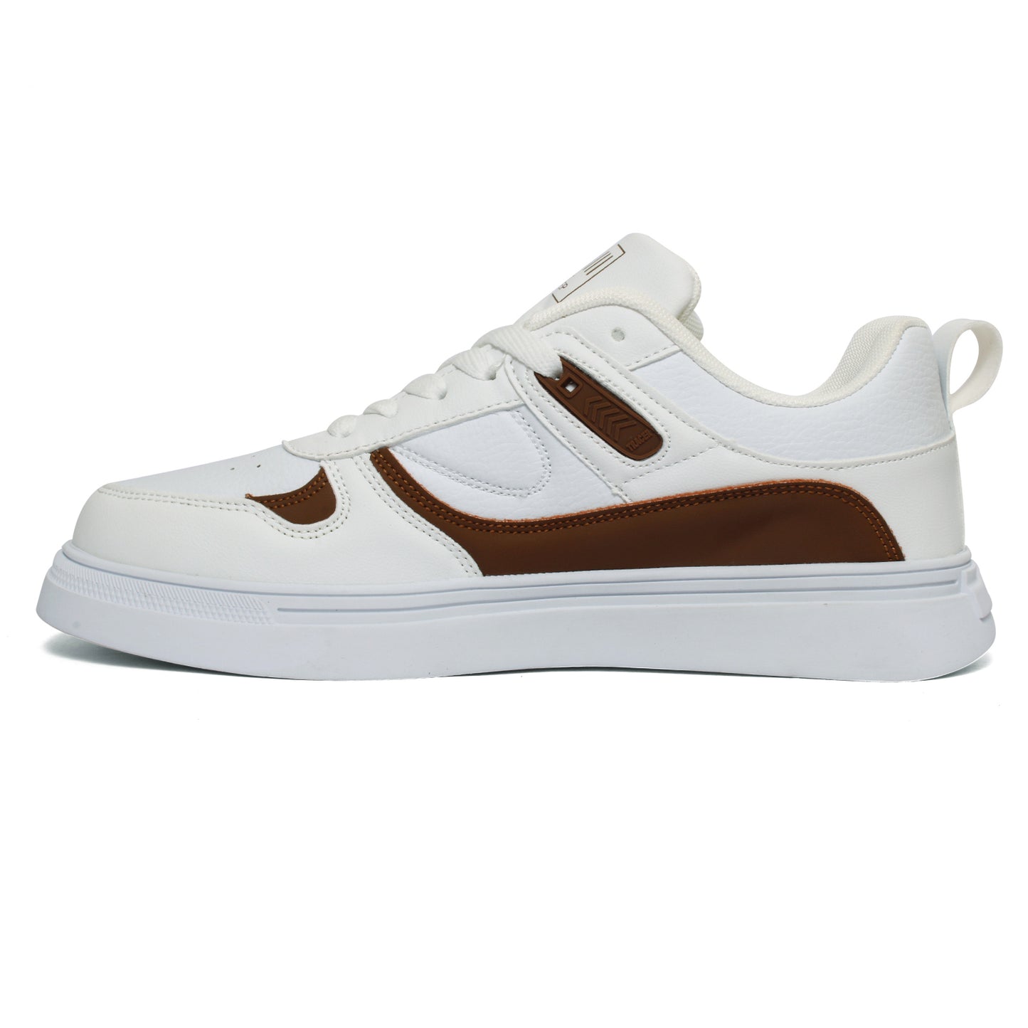 Men's Sneakers White Brown