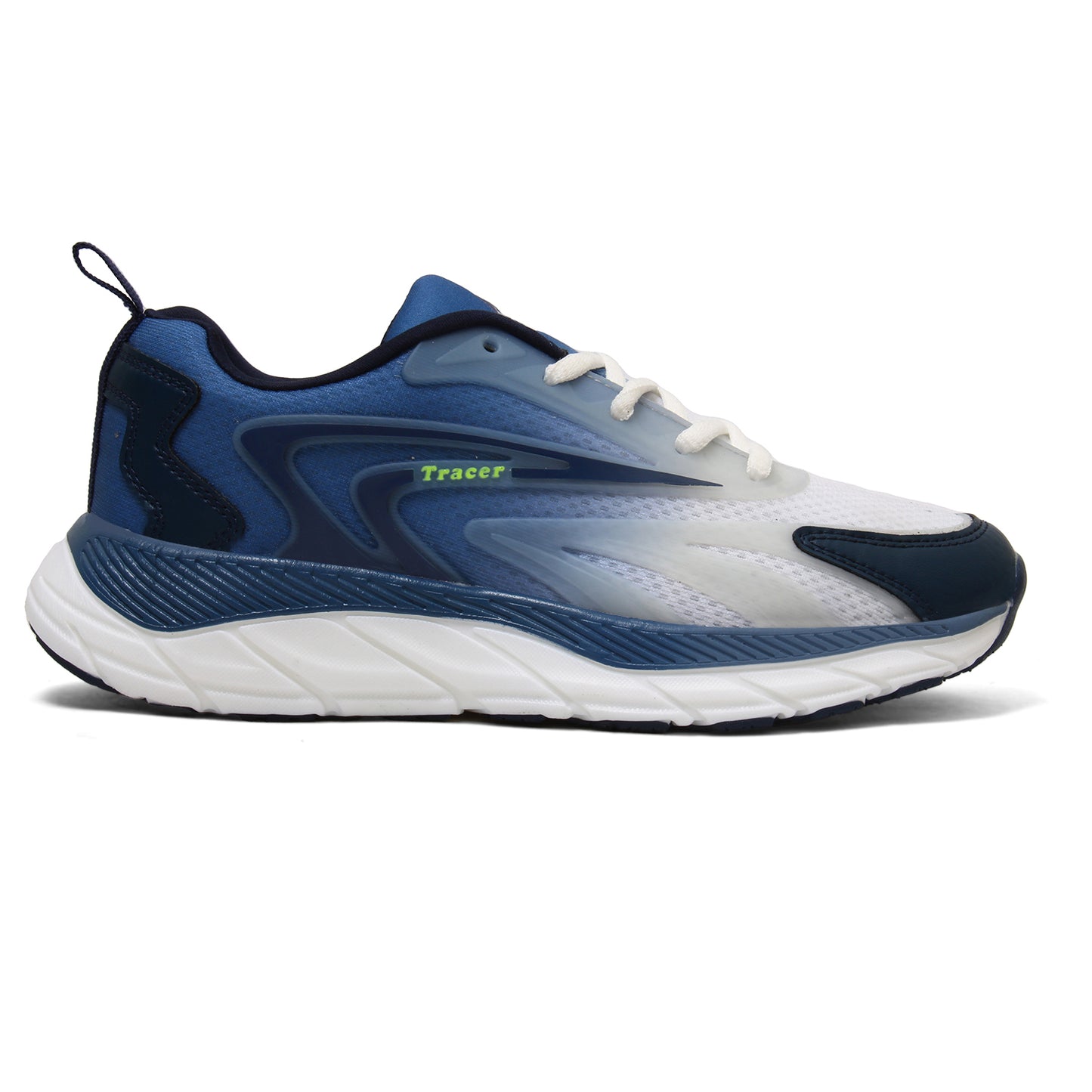 Tracer Shoes | White Blue | Women's Sneaker