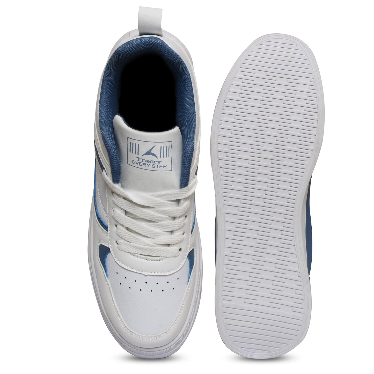 Men's Sneakers White Blue