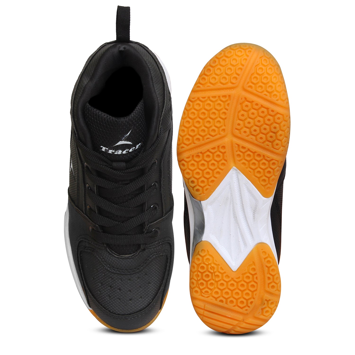 Tracer Jumpstart 1705 Basketball Sports Shoe for Kid's Black