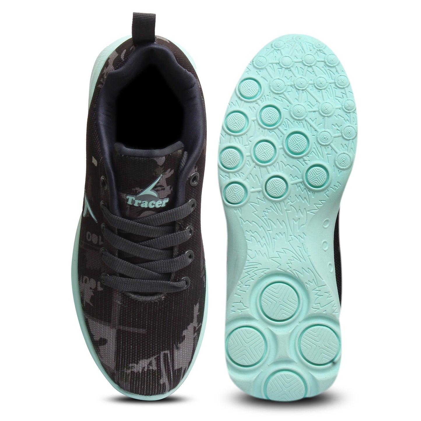 Grey Mint Green