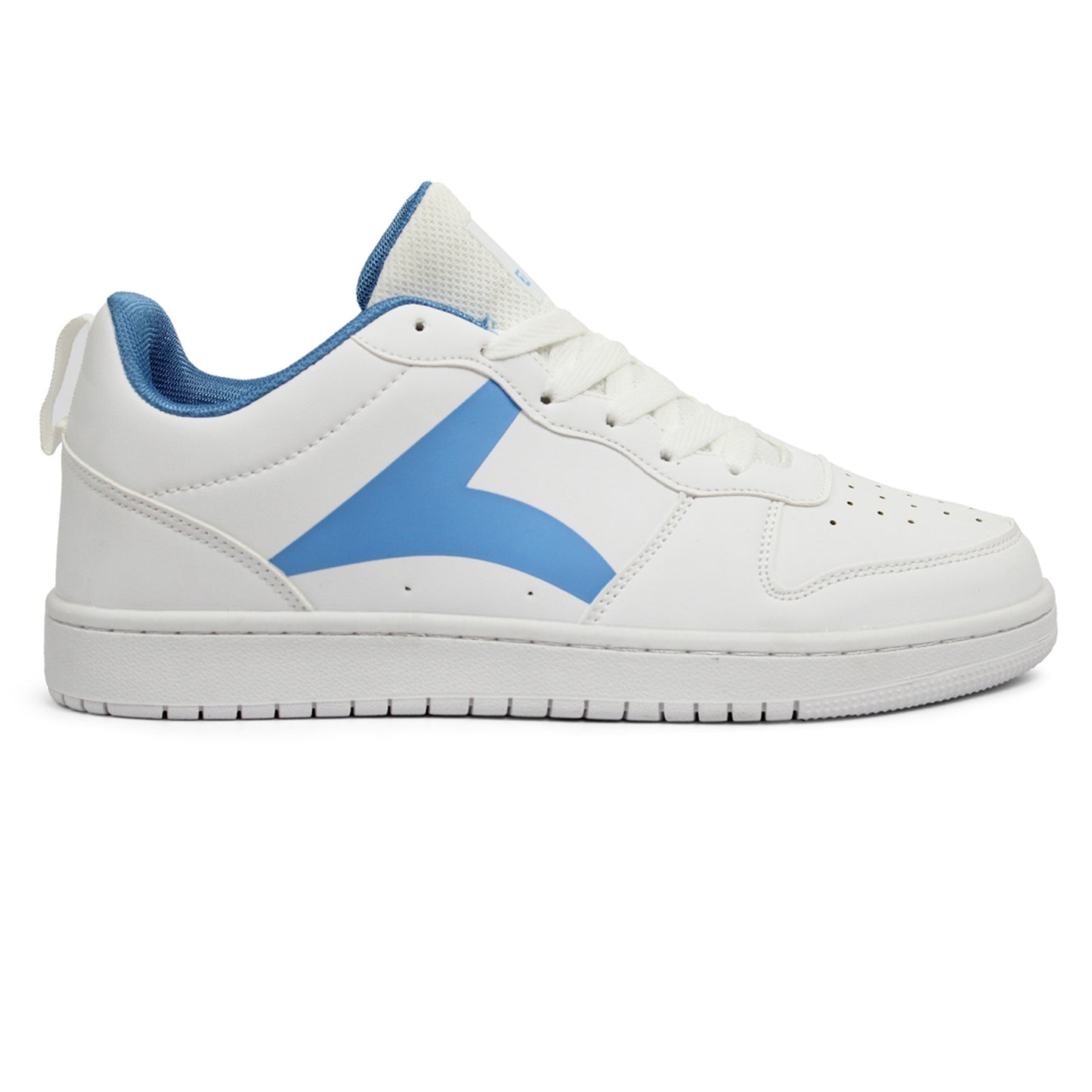 Men Sneakers White Blue