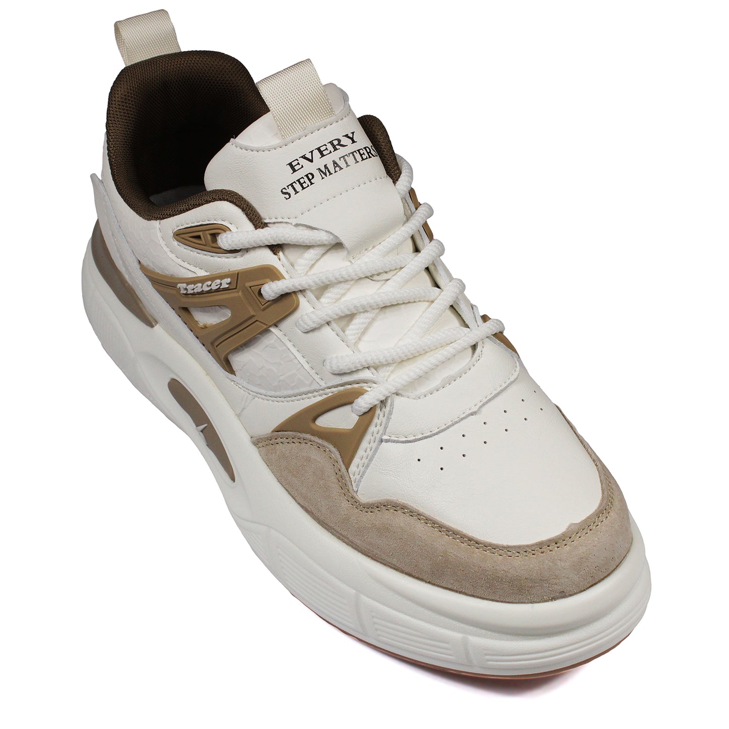 Tracer Shoes | White Beige | Men's Collection