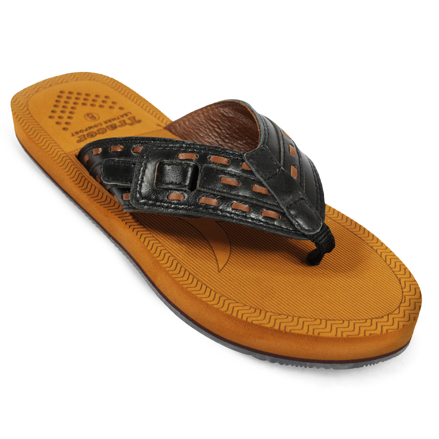 Tracer Slippers | Tan Black | Men's Collection