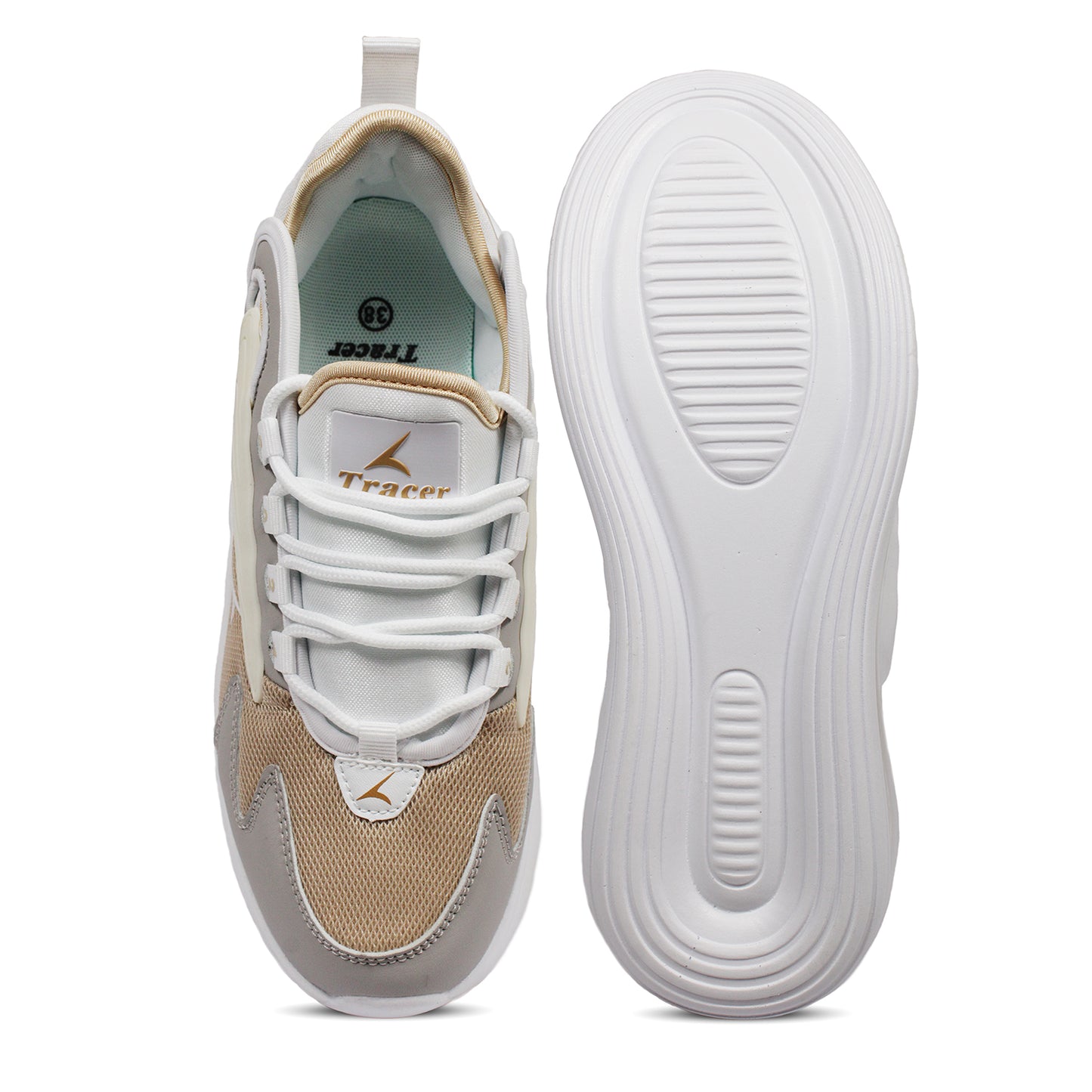 Tracer Shoes | White Beige | Women's Collection