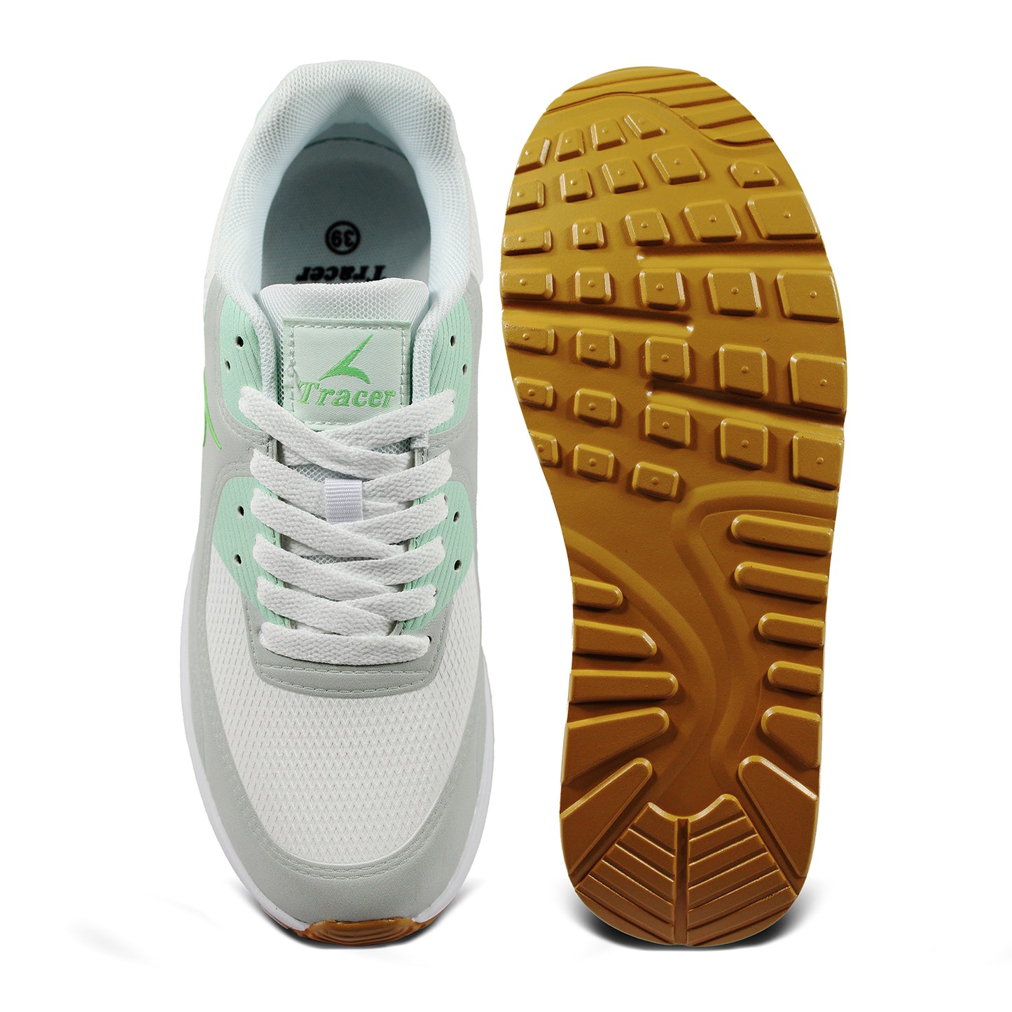 Tracer Shoes | White Mint Green  | Women's Collection