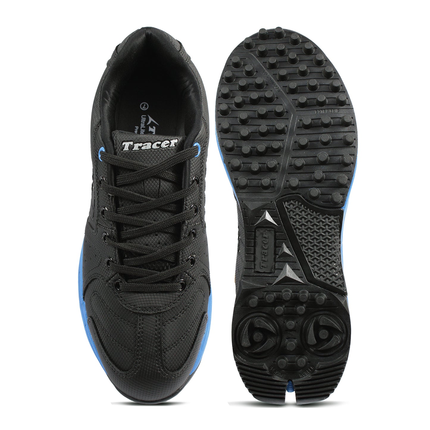 Cricket Shoes Black Blue