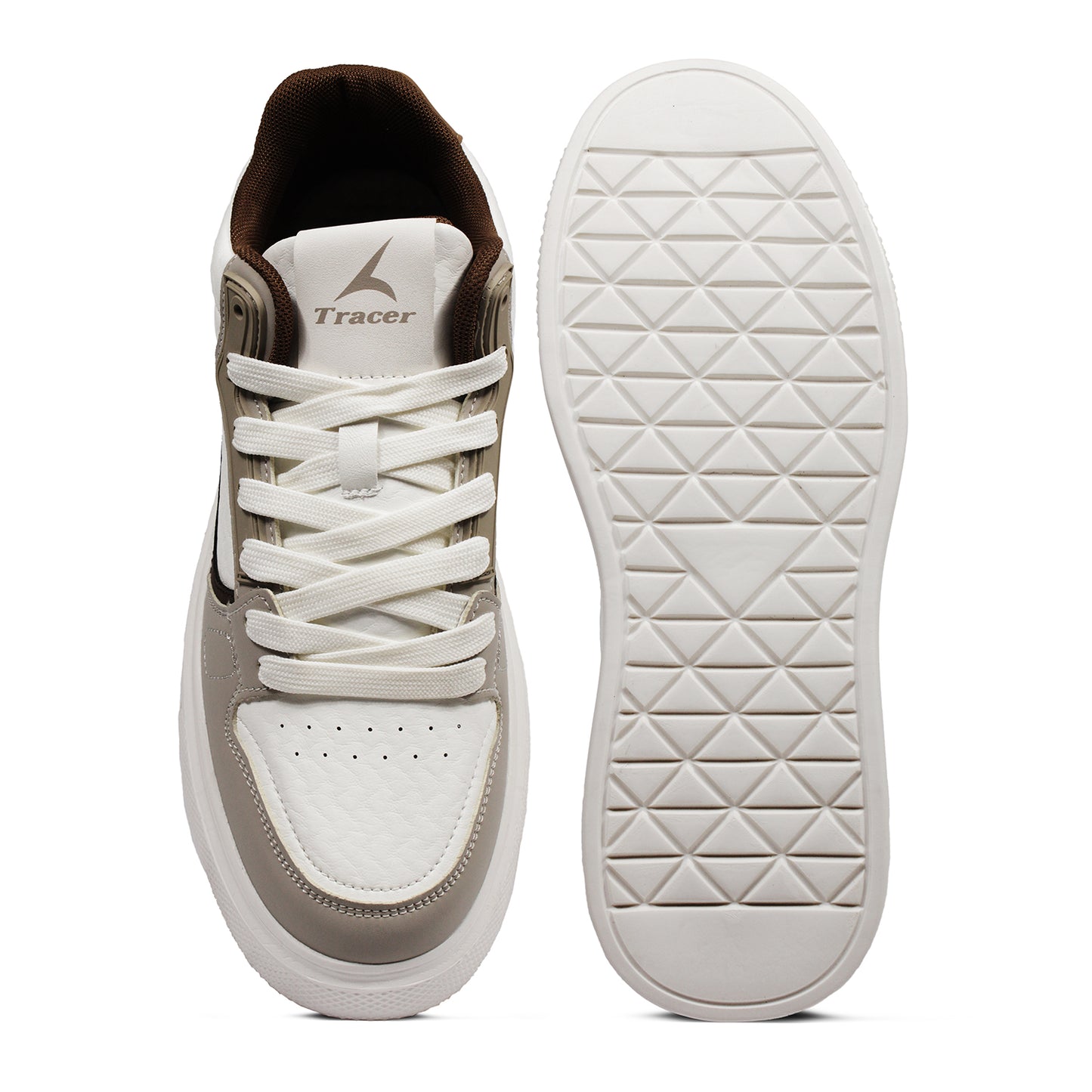 Tracer Shoes | White Brown | Men's Collection