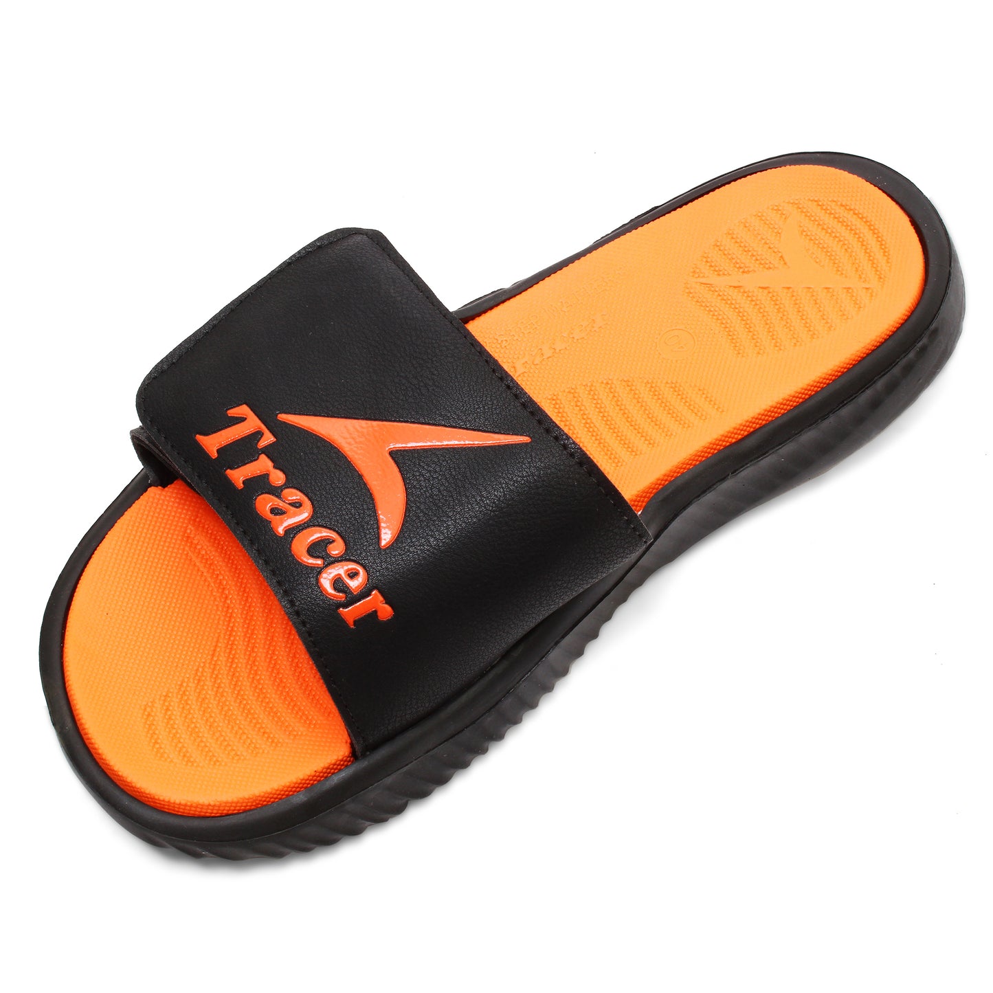 Flat Slippers For Men's Orange