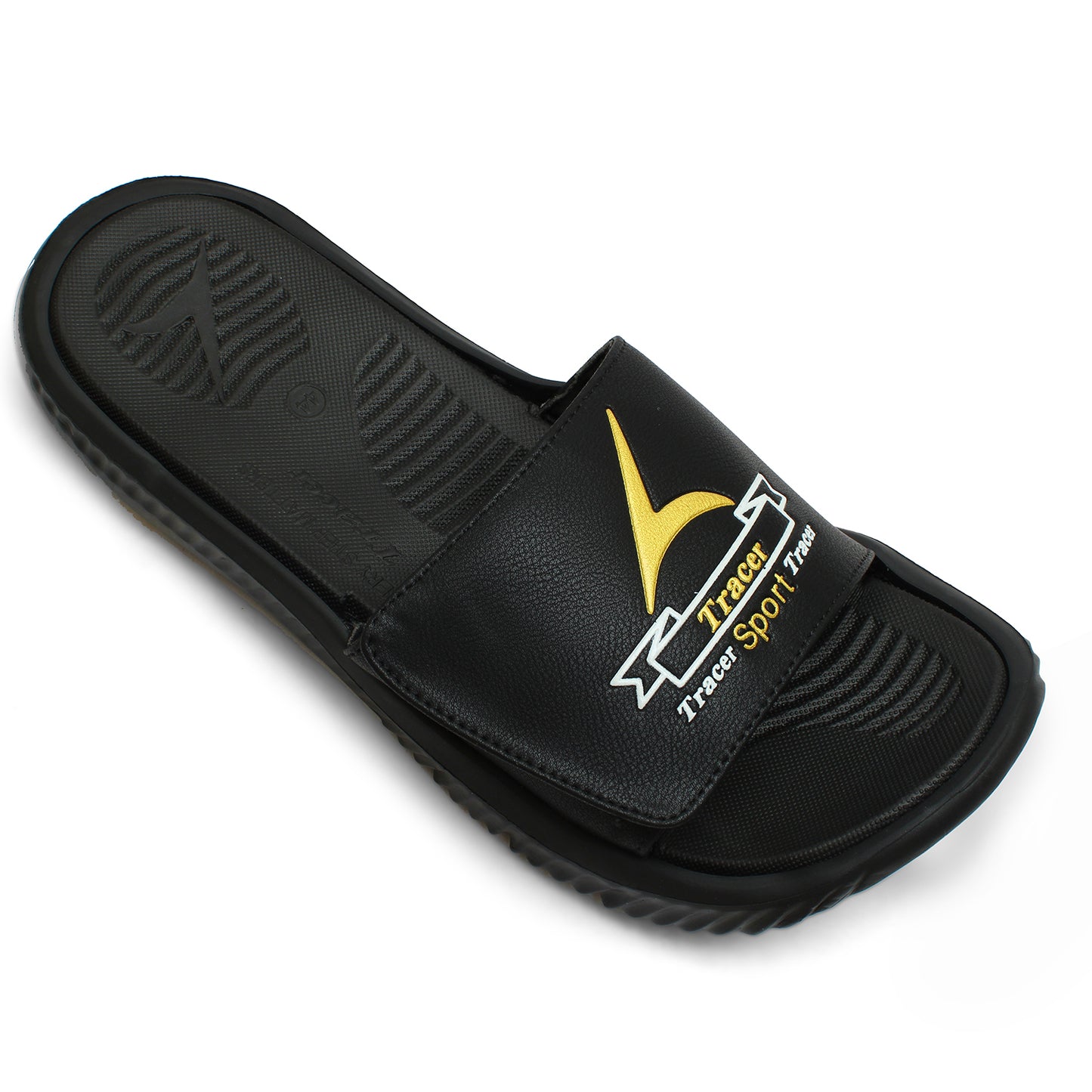 Flat Slippers For Men's Black