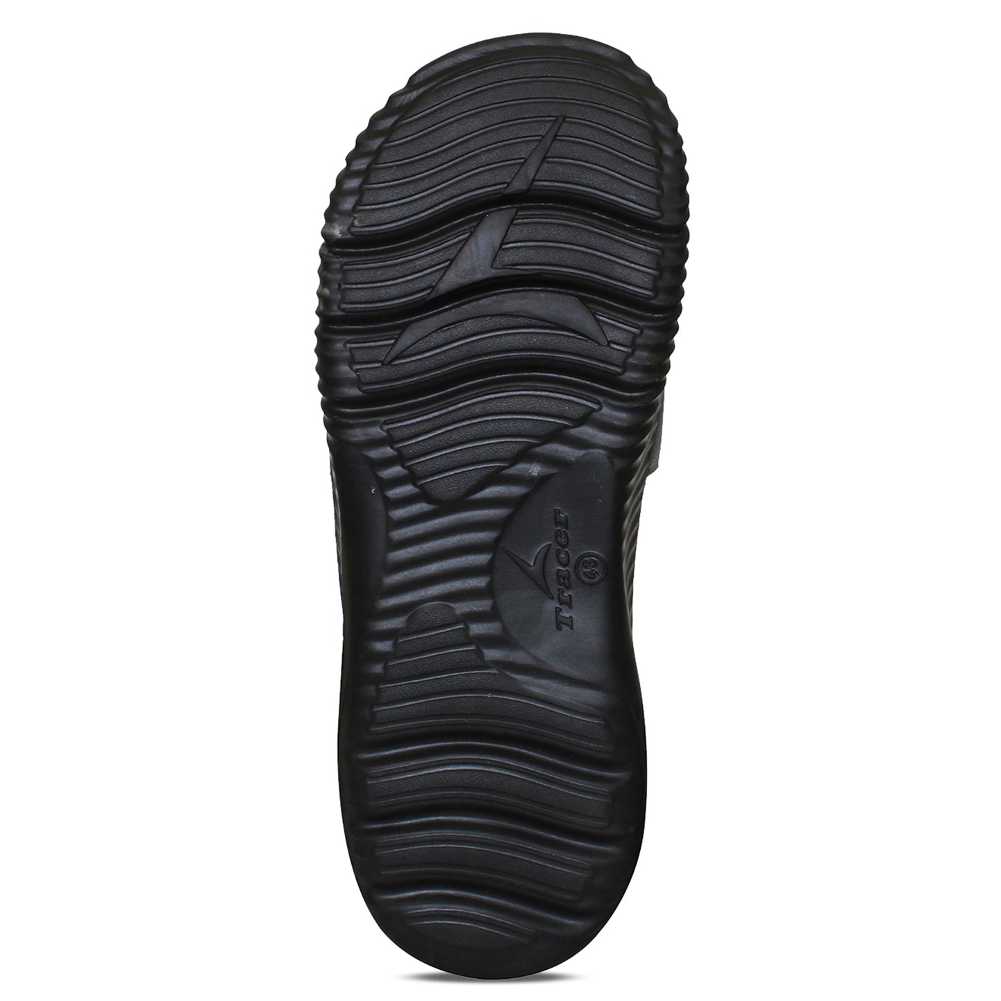 Flat Slippers For Men's Grey