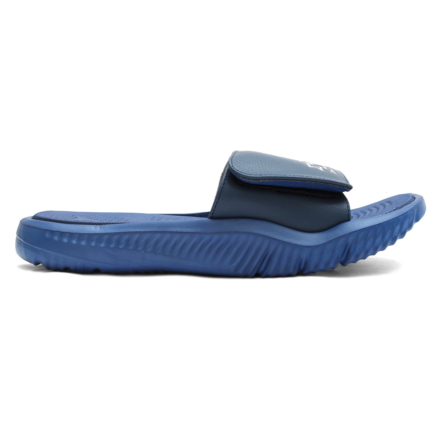 Flat Slippers For Men's Blue