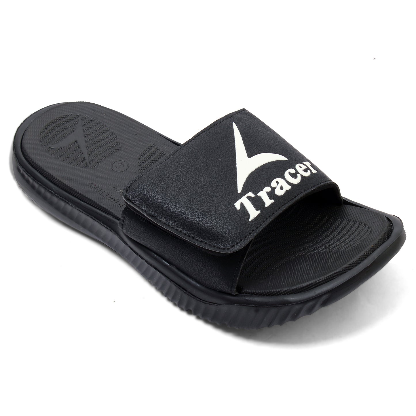 Flat Slippers For Men's Black