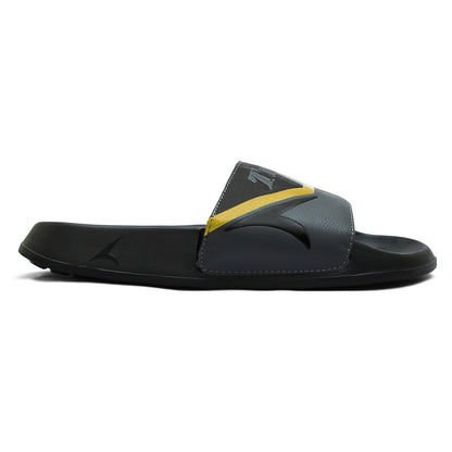 Flat Slippers For Men's Black Gold