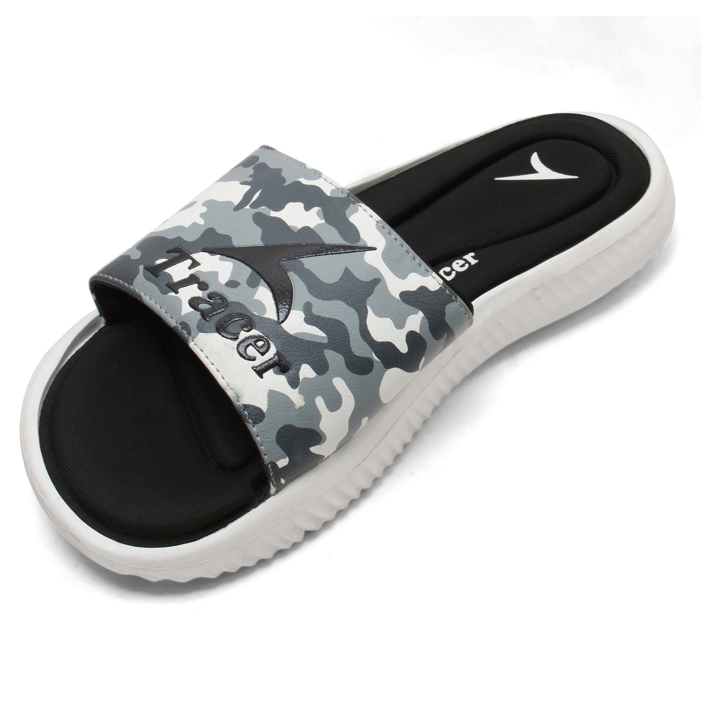 Flat Slippers For Men's White