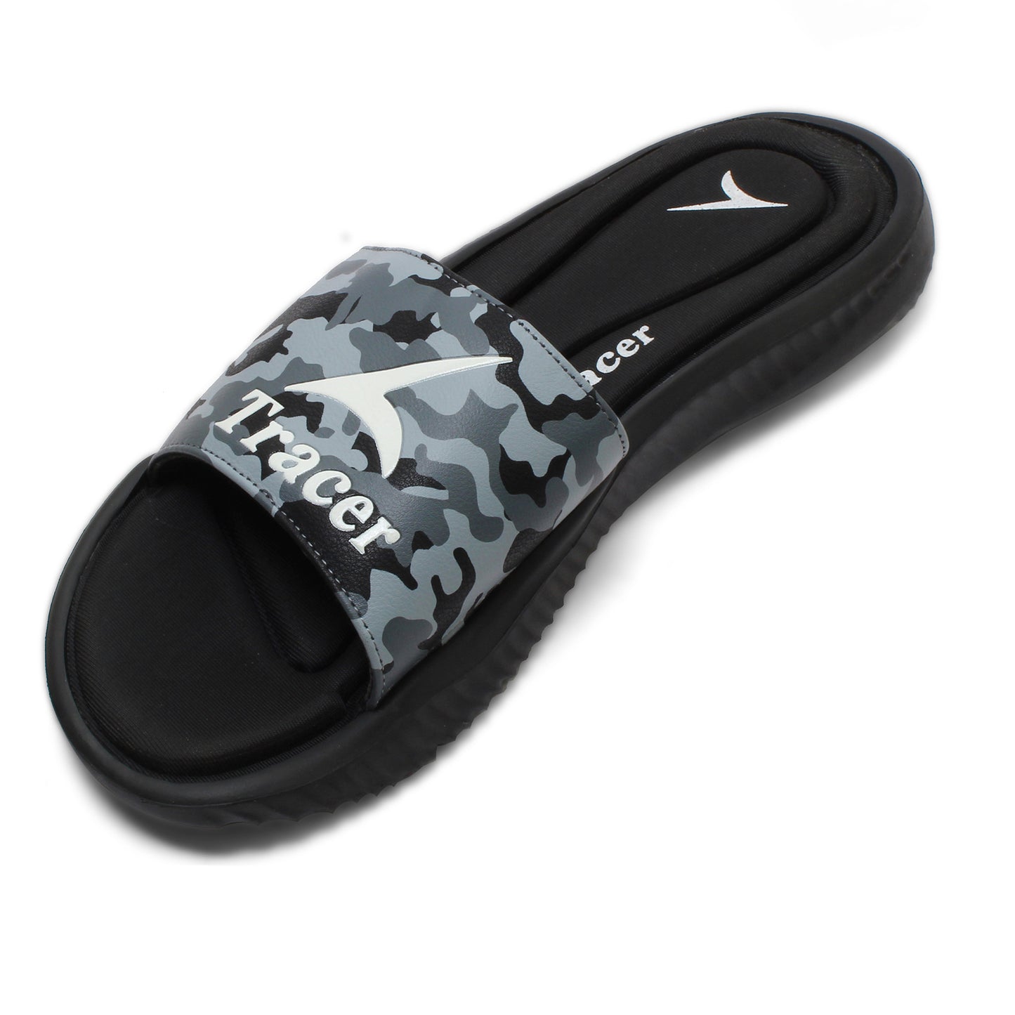 Flat Slippers For Men's Black