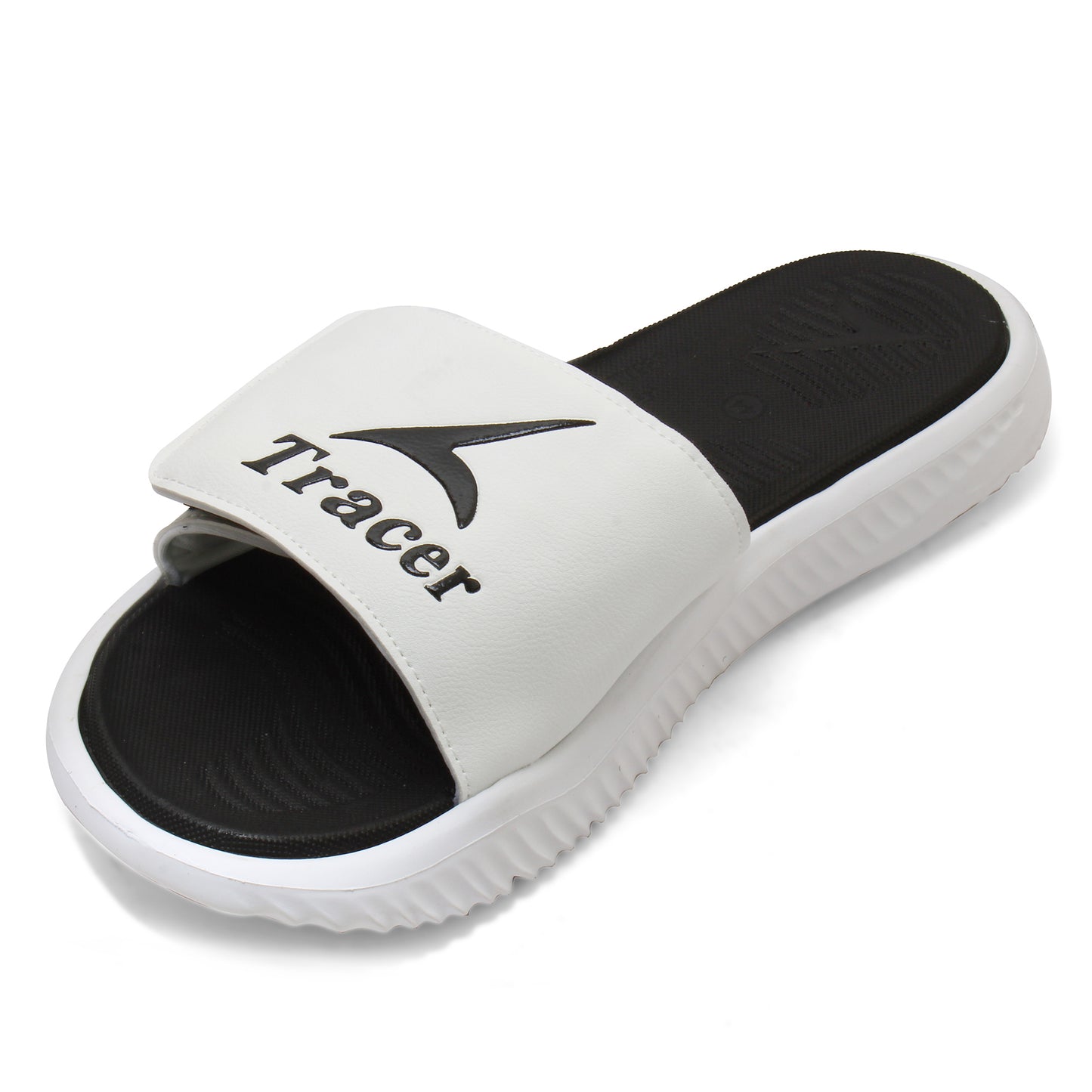 Flat Slippers For Men's White