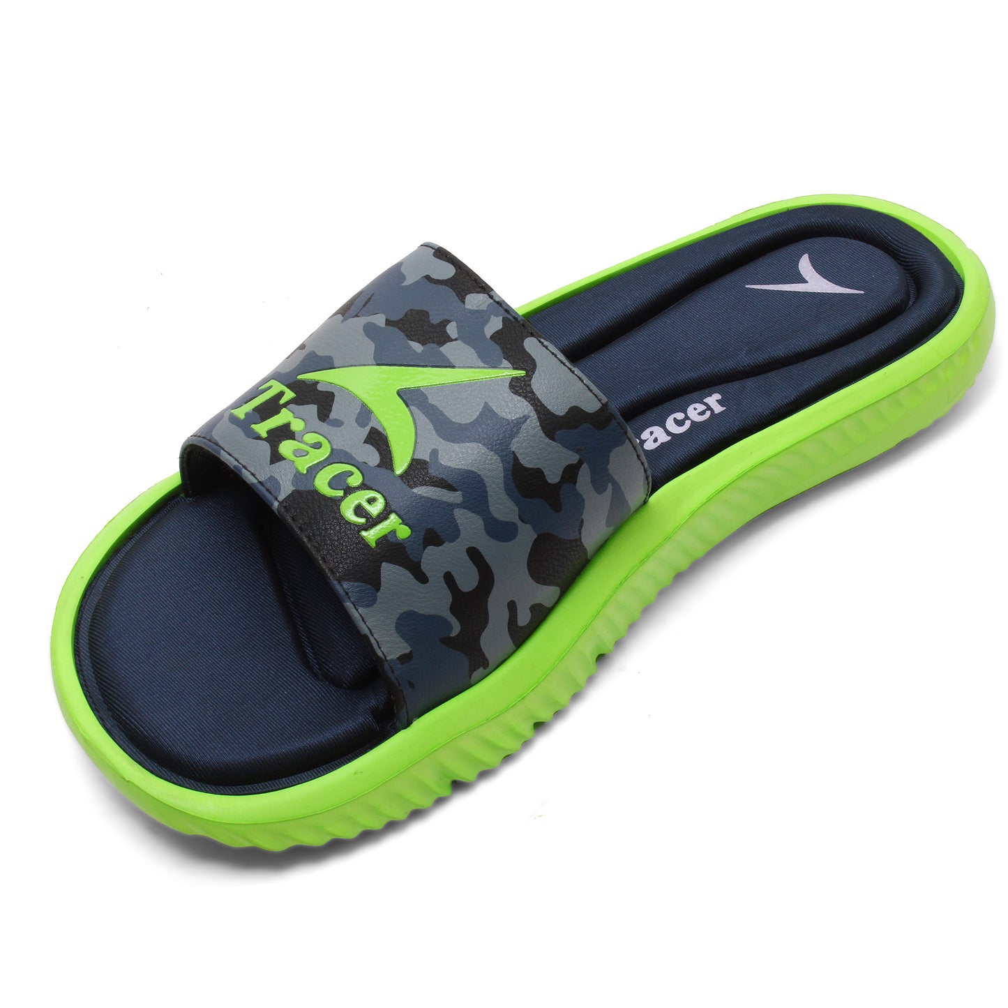 Flat Slippers For Men's Navy