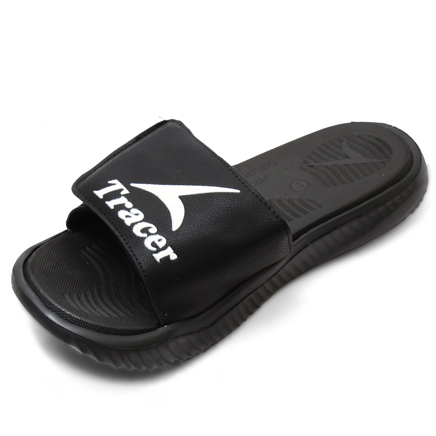 Flat Slippers For Men's Black