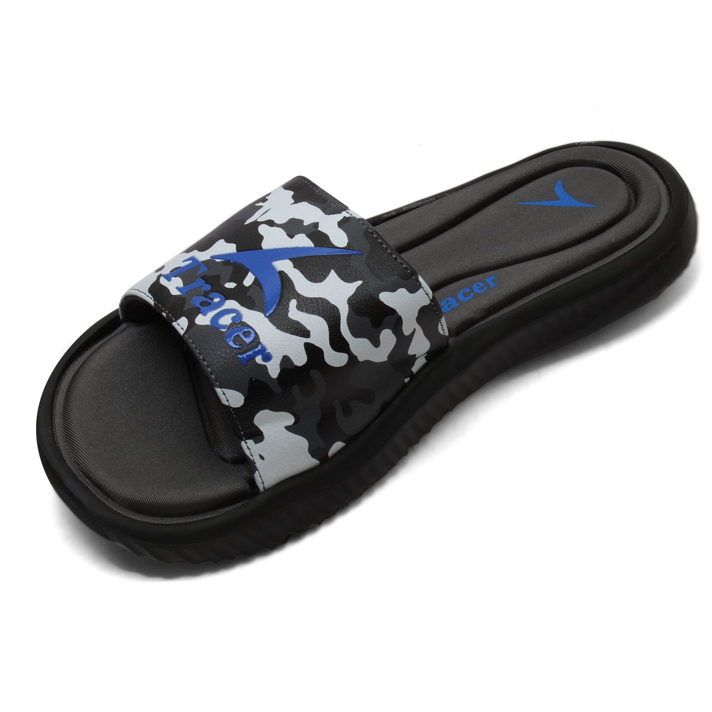  Flat Slippers For Men's R.Blue