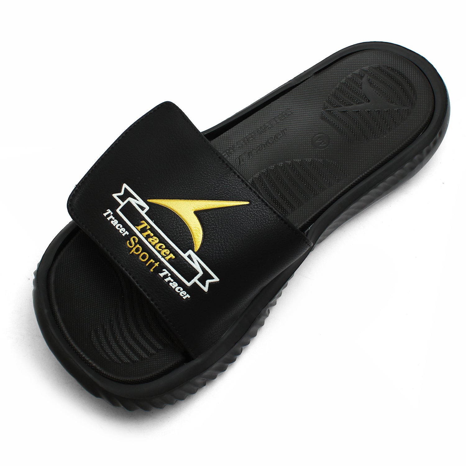 Flat Slippers For Men's Black