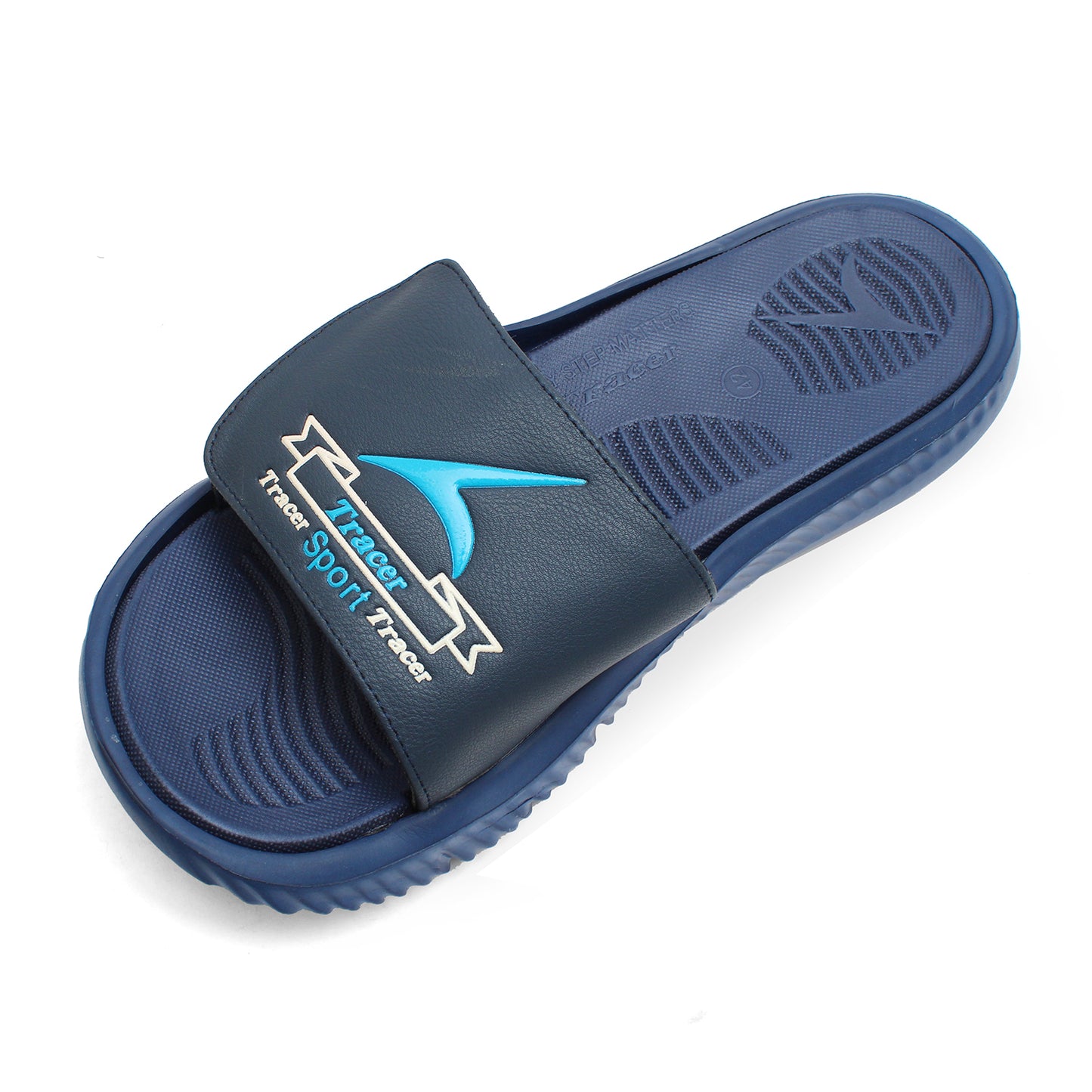 Flat Slippers For Men's Blue