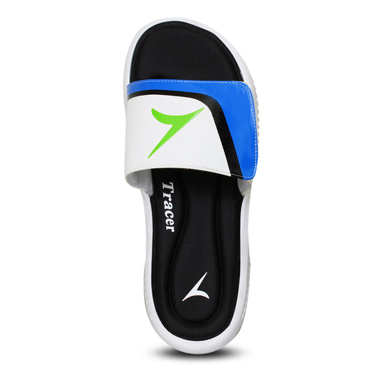 Flat Slippers For Men's White