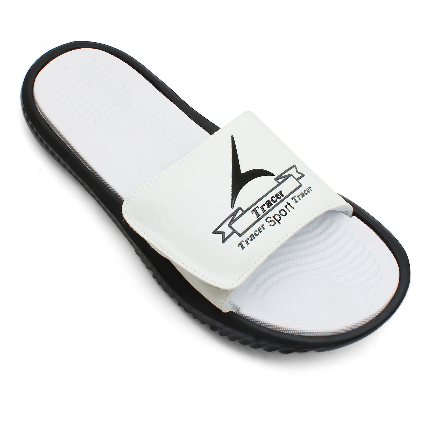 Flat Slippers For Men's White