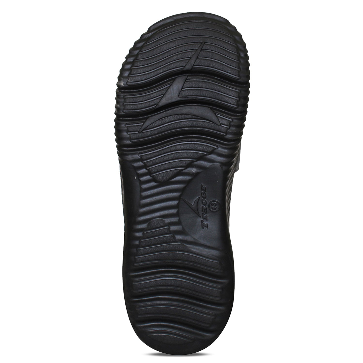 Flat Slippers For Men's Black