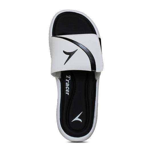 Flat Slippers For Men's White