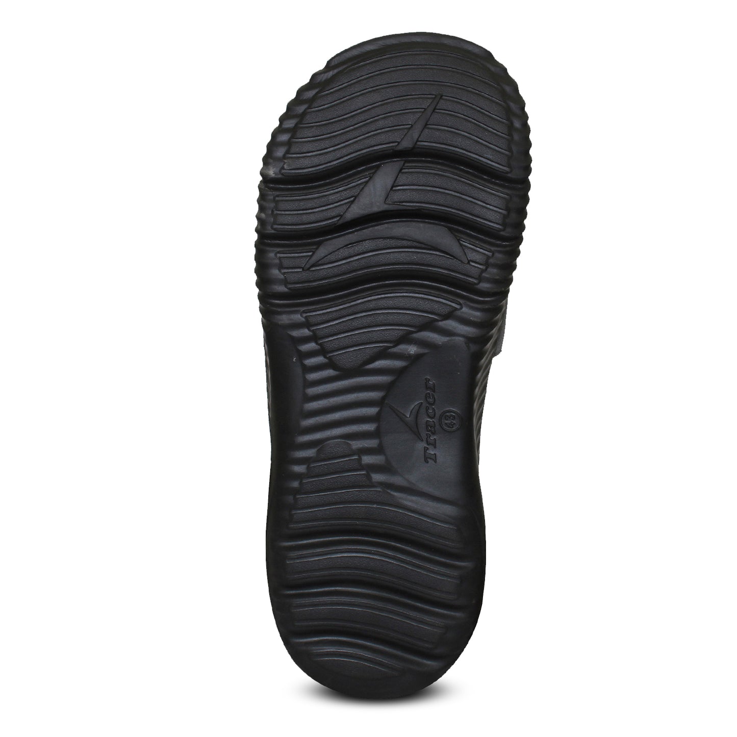 Flat Slippers For Men's Black