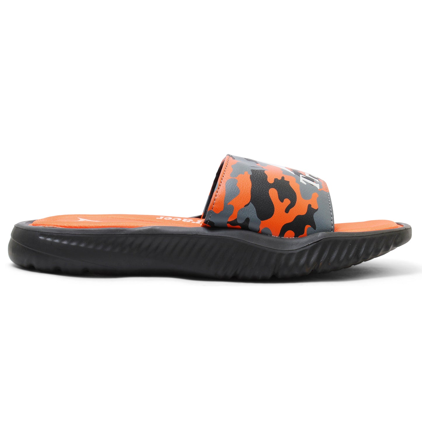  Flat Slippers For Men's Orange