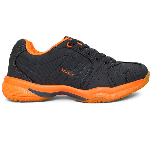 Tennis Badminton Sports Shoe For Kid's Grey