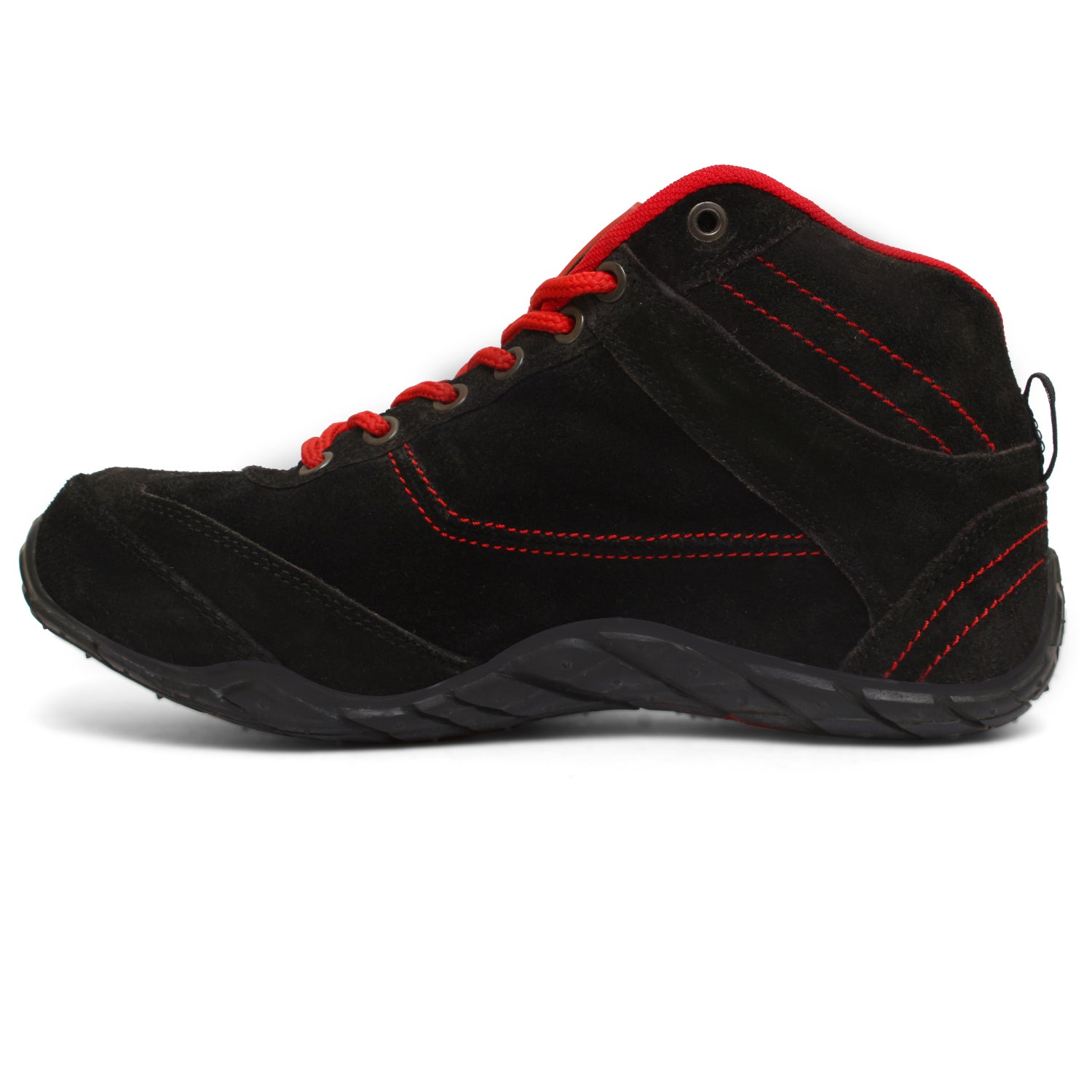 Lancer Mens Safety Sports Running Black Red Shoes in Delhi at best price by  Shambhu Footwear - Justdial