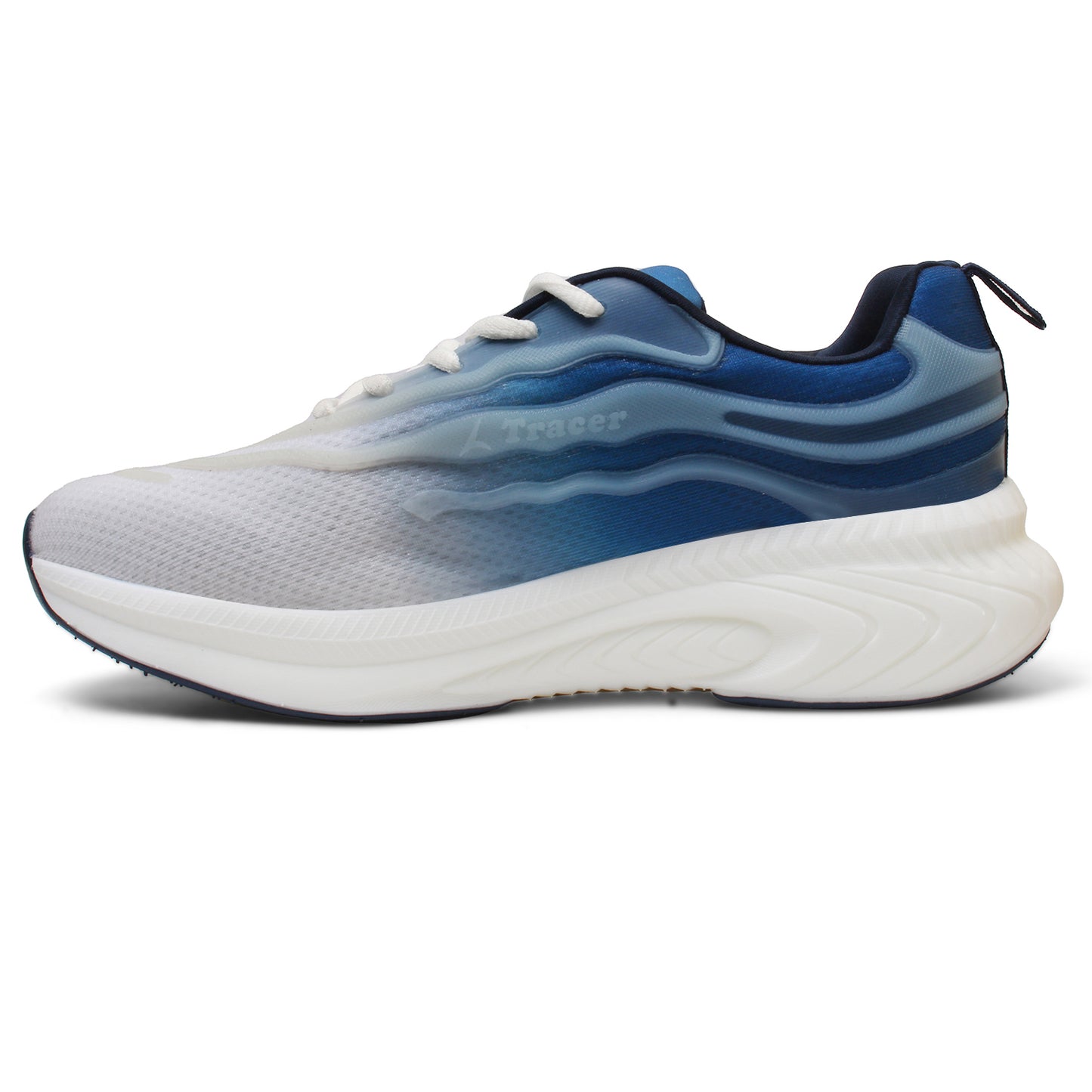 Tracer White Navy Sneakers