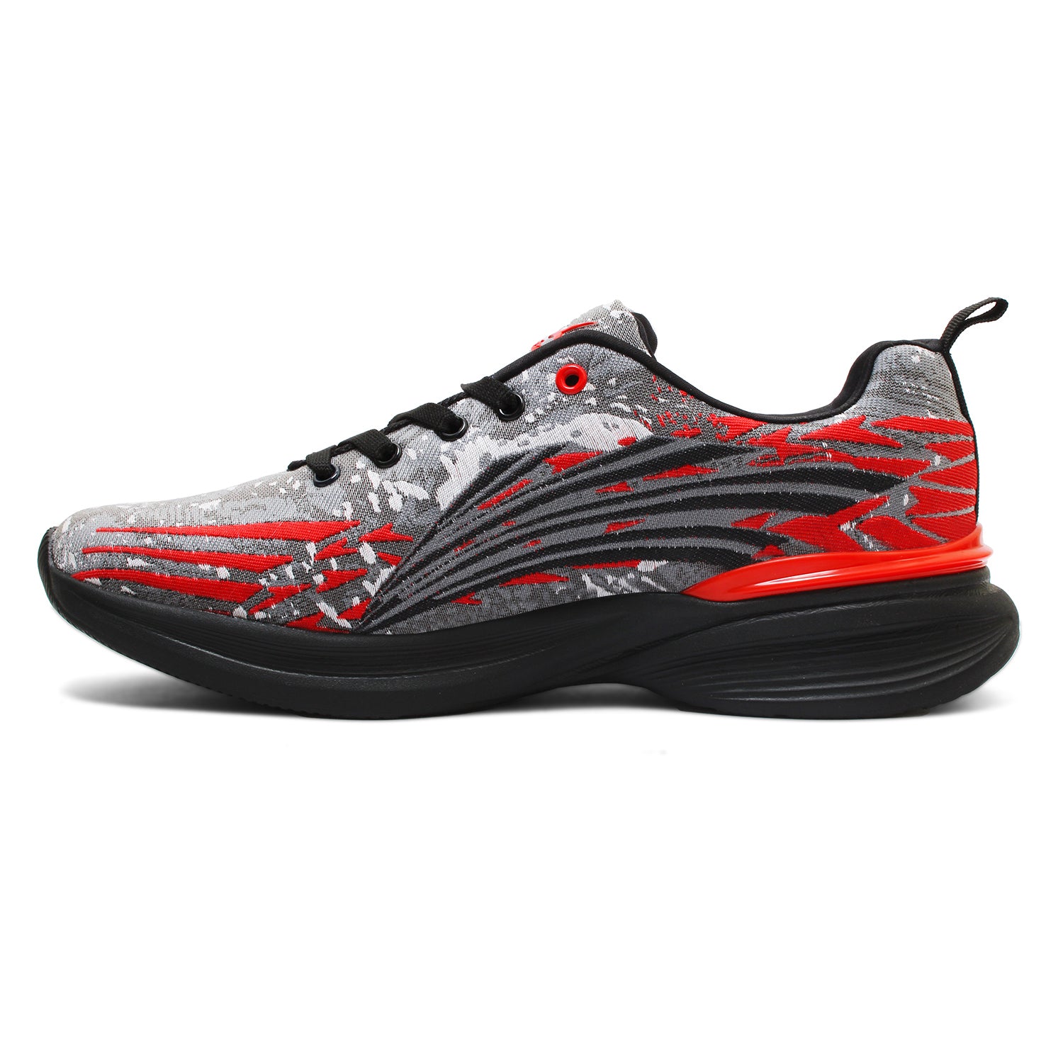 Tracer India | Black Red | Casual Shoes
