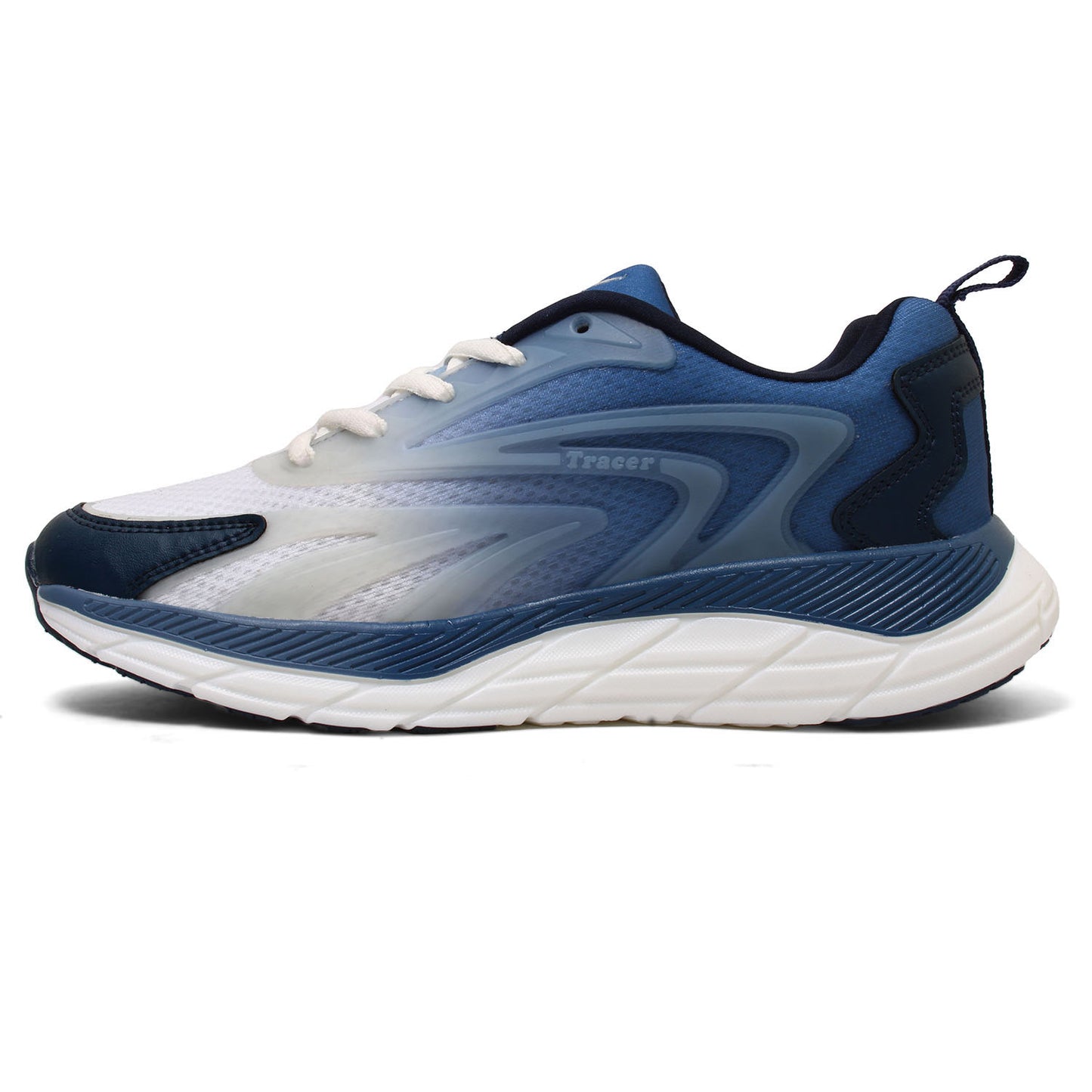 Tracer Shoes | White Blue | Women's Sneaker