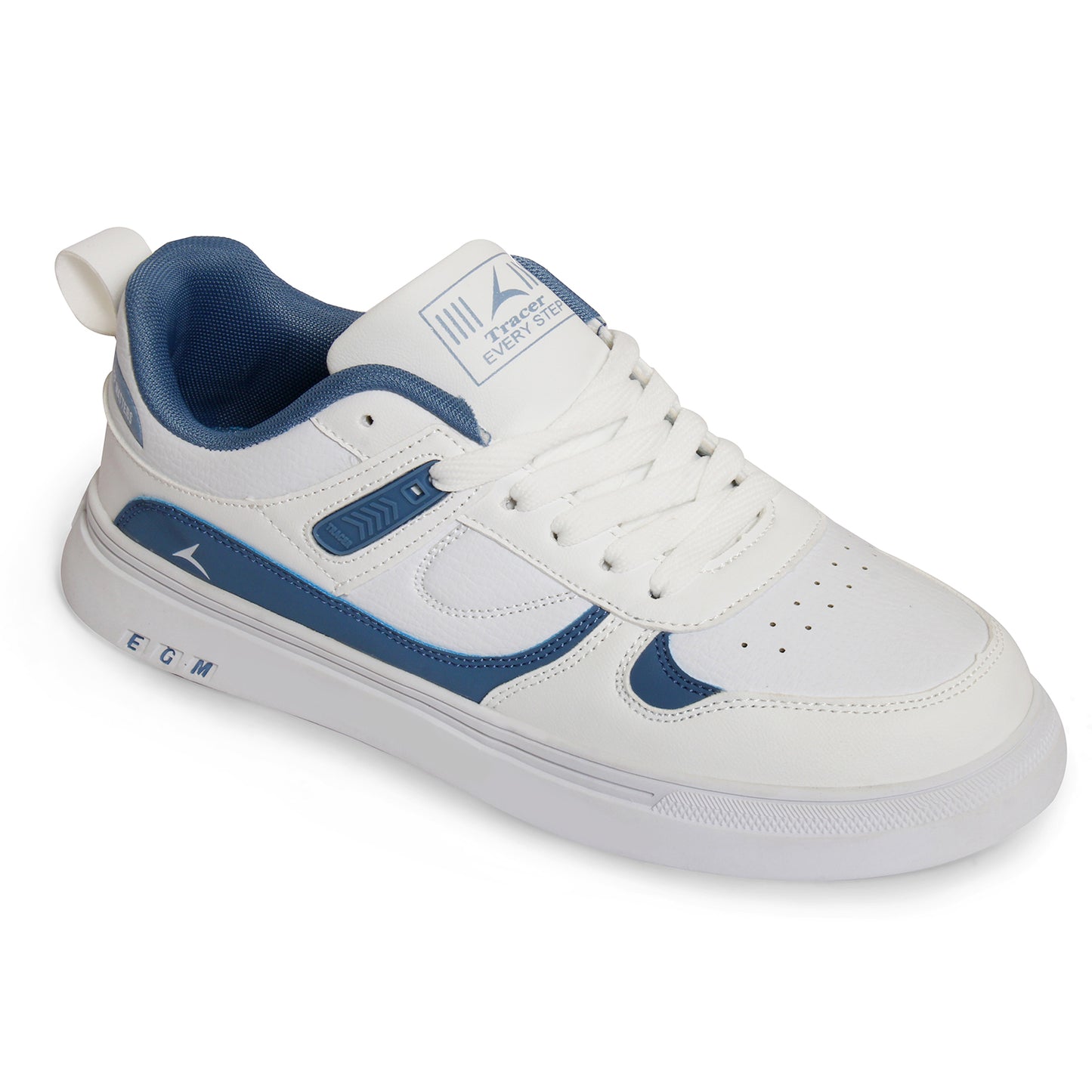 Men's Sneakers White Blue