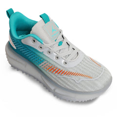  Men's Sneakers L Grey Teal
