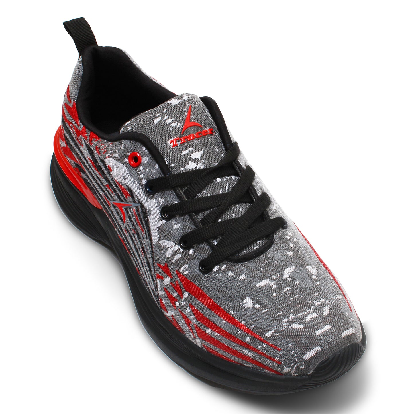 Tracer India | Black Red | Casual Shoes