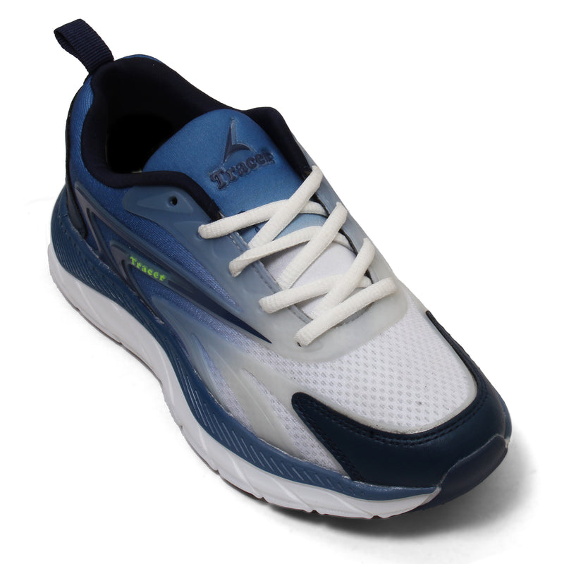Tracer Shoes | White Blue | Women's Sneaker