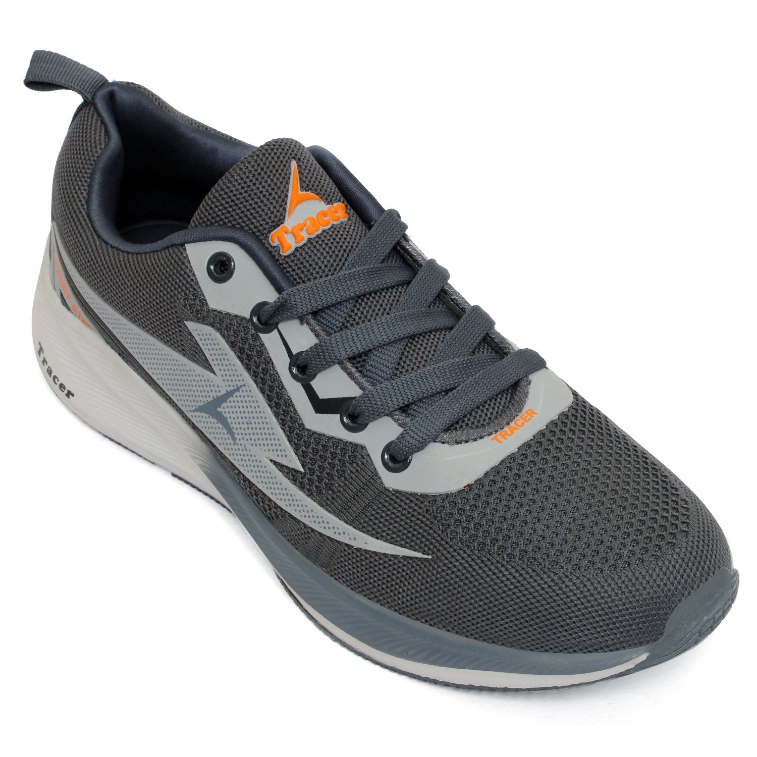 Running Shoes Grey Orange