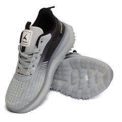  Men's Sneakers L Grey Black