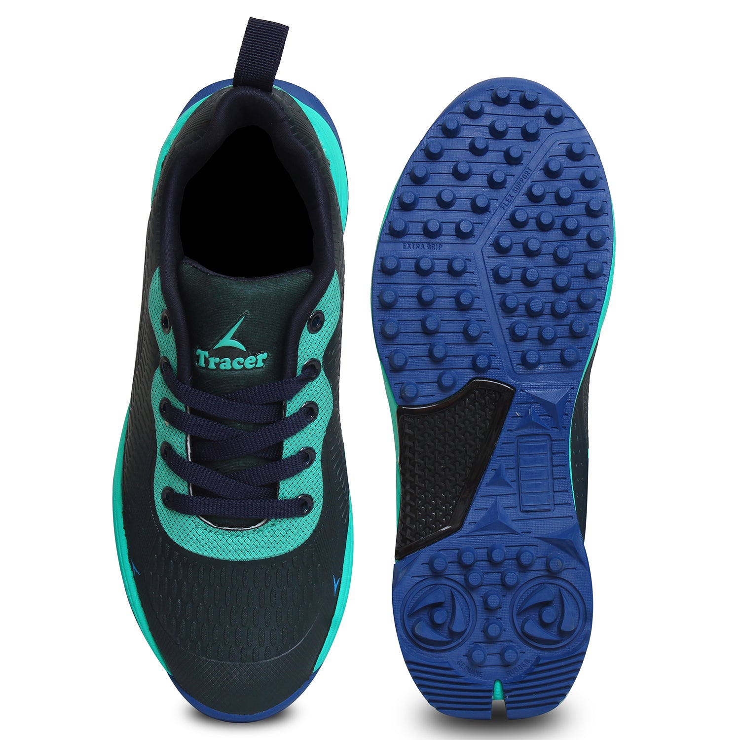 Tracer India Champ 184 Cricket Shoe for Kid's Navy