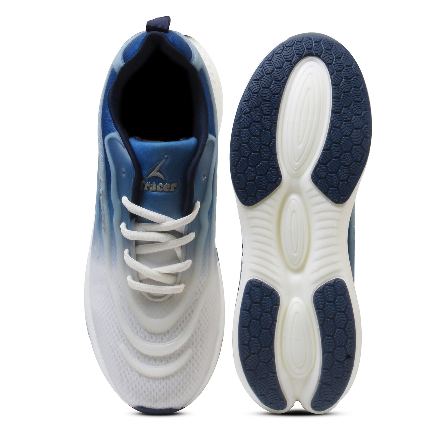 Tracer White Navy Sneakers
