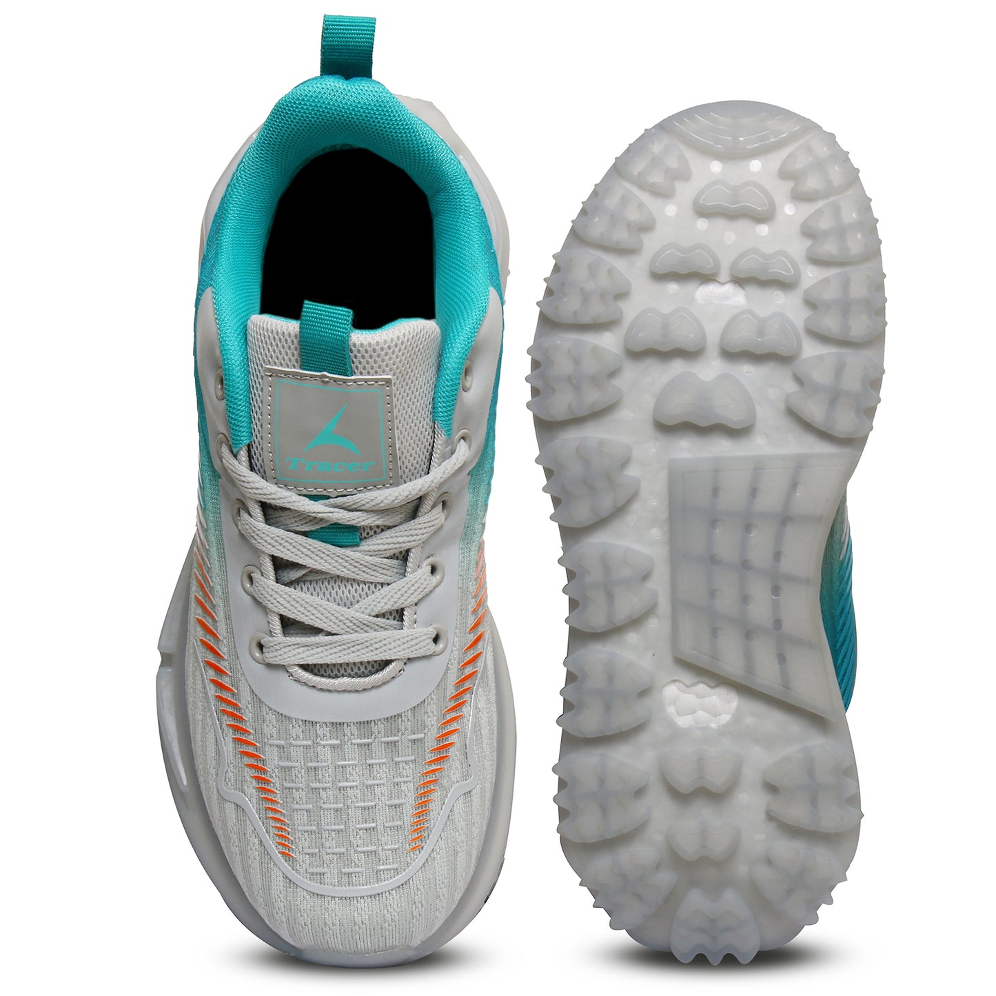  Men's Sneakers L Grey Teal