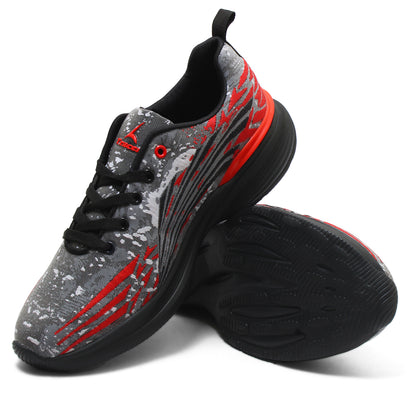 Tracer India | Black Red | Casual Shoes