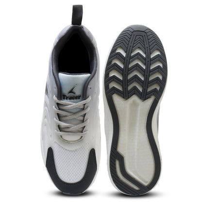 Tracer Shoes White Grey 
