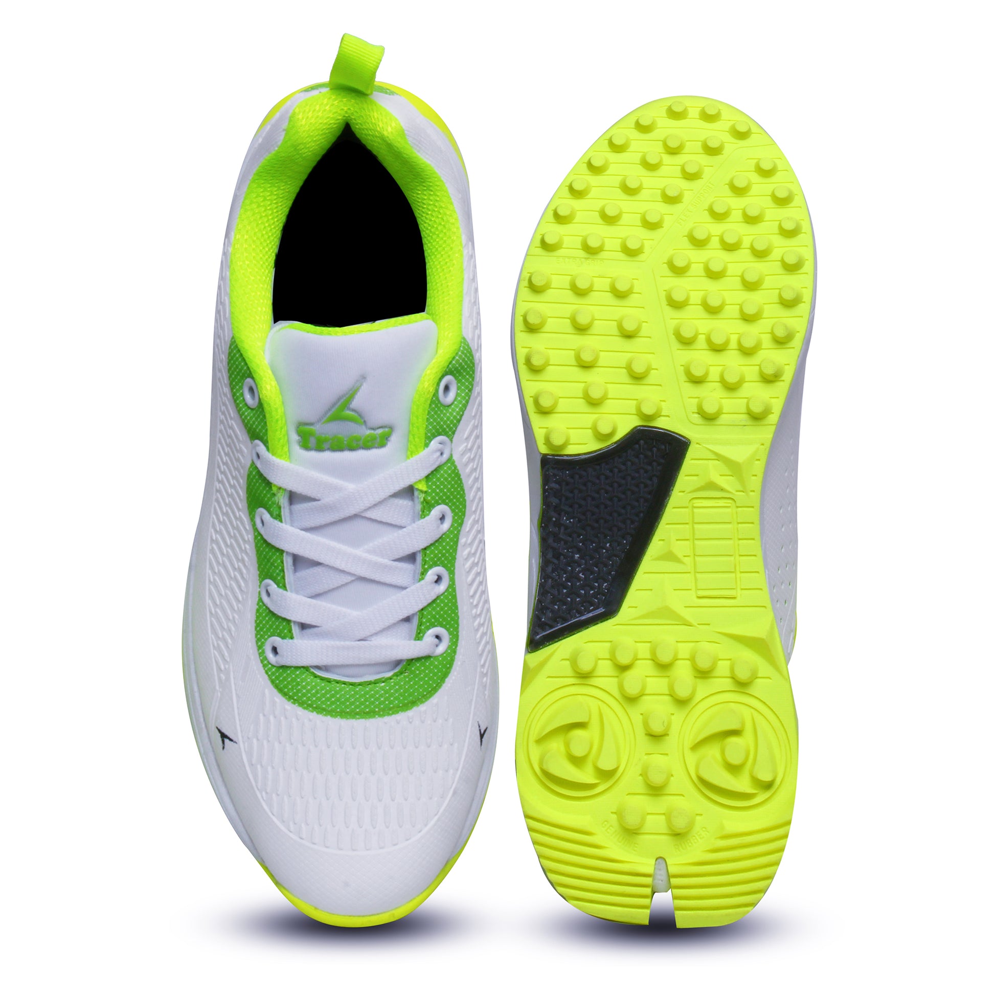 Tracer T-Spinner 194 Cricket Shoes in White Color